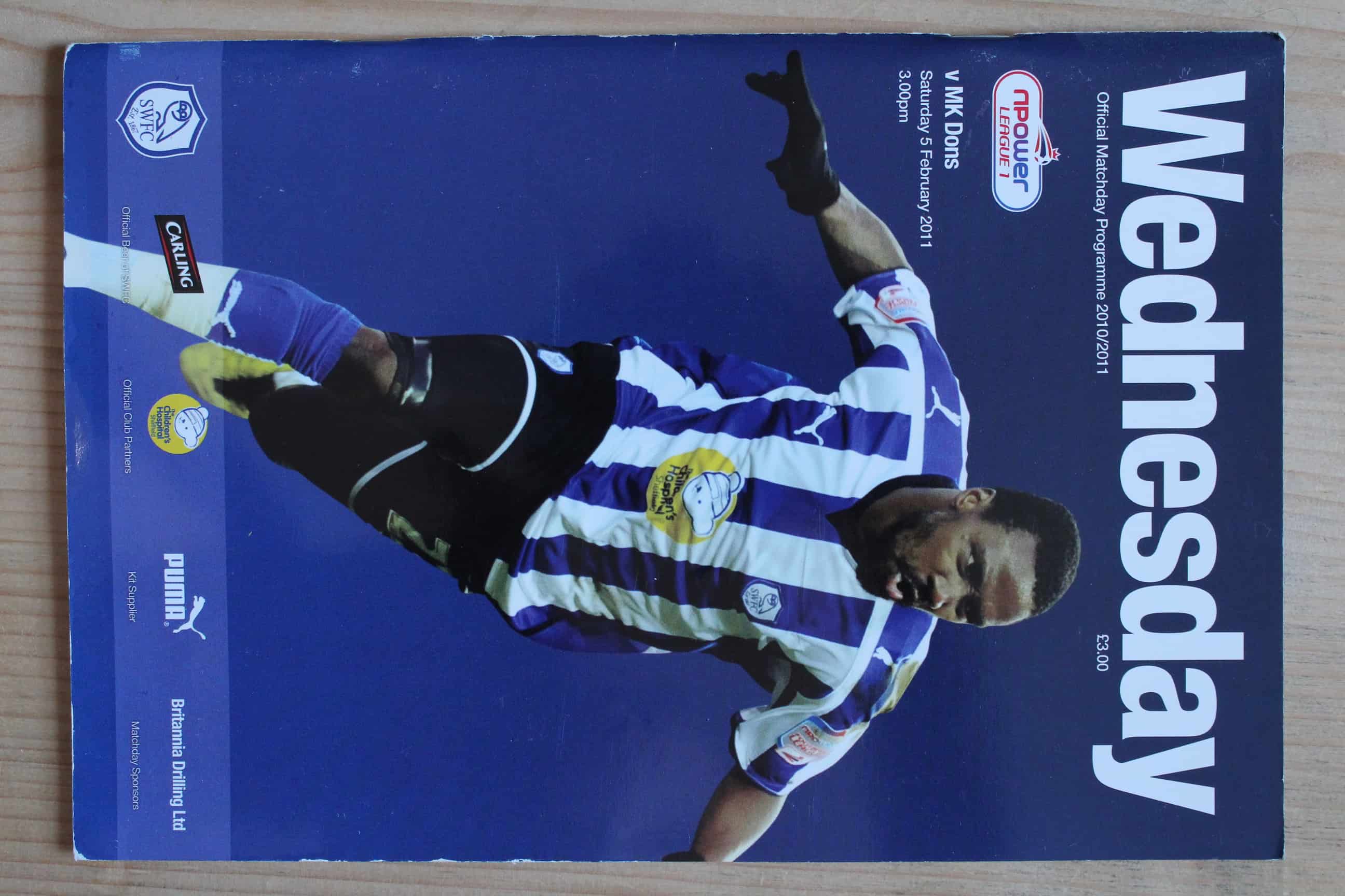 Sheffield Wednesday FC  v MK Dons (Milton Keynes Dons)